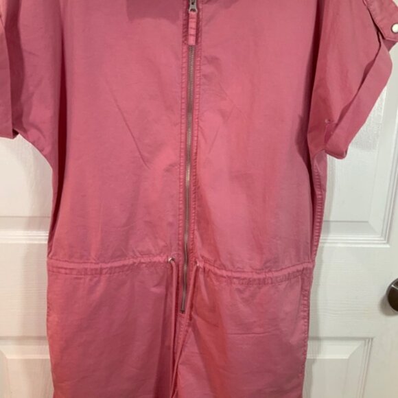 Pistola Meg Romper Zip Front Flamingo Pink Size Medium - Picture 11 of 13